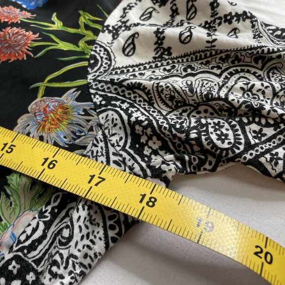 Anthropologie Tiny Women's Lacona Popover Top Size S Floral Boho Colorful Flowy - Picture 10 of 11